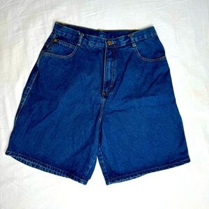 Backroad Blues Jeanswear 90s Denim Jean Mom Shorts 8 Inch‎ Inseam Womens Size 16
